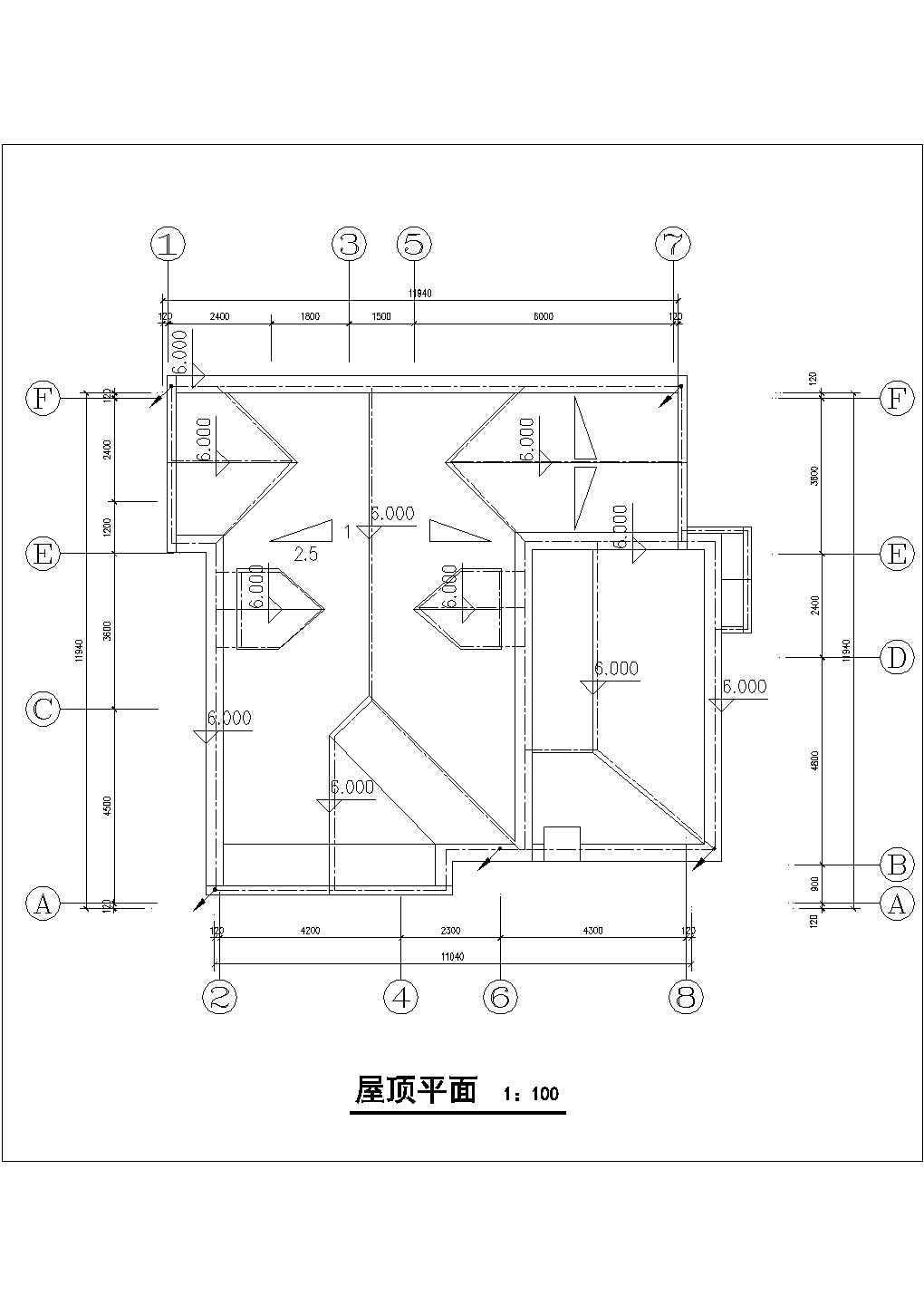 衢州市东山新村某3层砖混结构独栋别墅电气系统设计CAD图纸