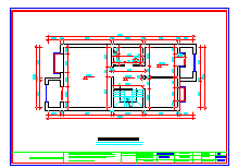 某三层别墅空间平面装修施工图_图1