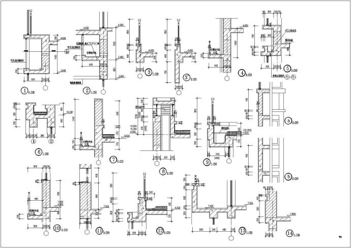 武穴市装修设计某多层排房样板建筑CAD设计图_图1