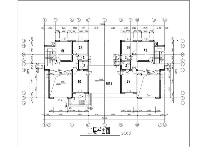 苏州市保丽别墅区3层混合结构单体别墅建筑和结构设计CAD图纸_图1