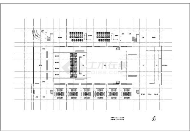 武汉市求知中学1万平米4层框架结构教学楼全套建筑设计CAD图纸-图一
