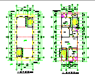 私人高档住宅楼全套CAD施工建筑设计图纸-图二