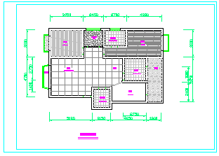 五口之家室内家装完整cad方案施工图