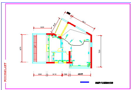 详细家庭住宅室内装修cad设计图纸_图1