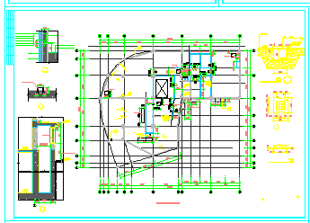 小高层旅馆CAD建筑设计图纸-图二