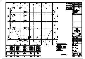 住宅设计_某三层框架结构住宅全套结构施工cad图纸-图二