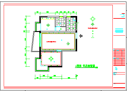 小两居室内装饰CAD方案设计图纸-图二