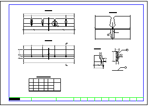 小型桥梁及道路设计cad方案图纸_图1