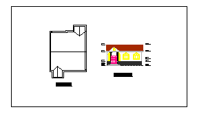 农家小型住宅建筑施工设计CAD图