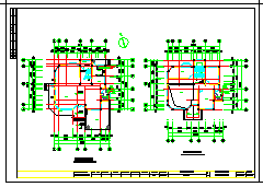 三层别墅完整建筑结构水电CAD全套图纸-图二
