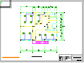一整套办公楼变频多联机施工cad设计图_图1