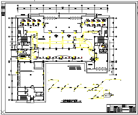 一整套建筑中央空调cad施工图（毕业设计）-图二