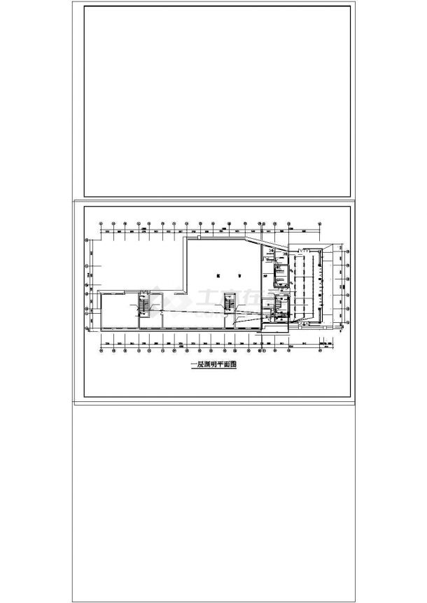 小车站电气设计施工平面布置图-图二