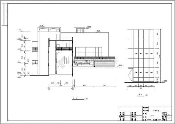 某度假区豪华别墅住宅建筑方案设计施工CAD图纸-图一