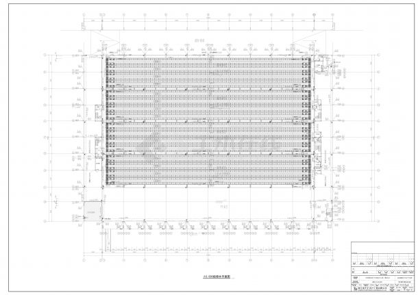 武汉江夏高架库项目给排水图纸CAD-图二