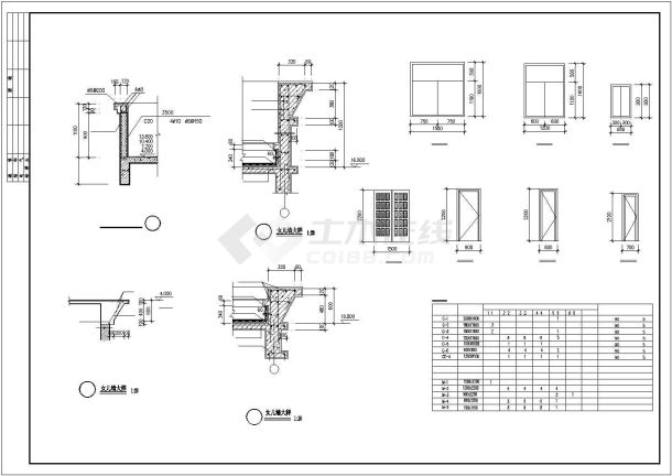 北京某城中村5层混合结构住宅楼建筑设计CAD图纸（底层商用）-图一