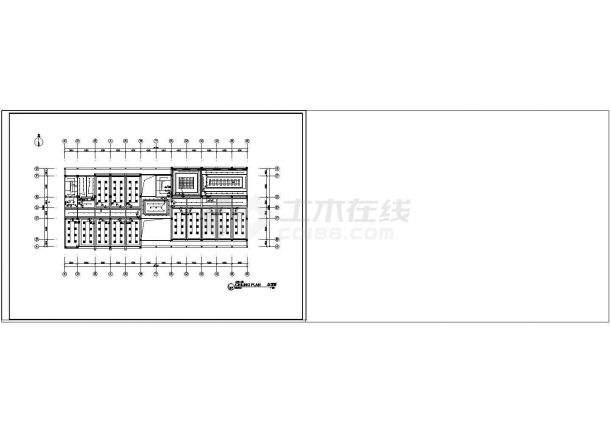 办公楼设计_某高层办公楼建筑电气施工设计cad方案图纸-图二