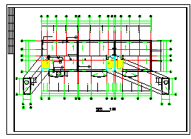 三层小康型别墅建筑cad设计施工图-图二