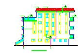 四层乡村小型别墅建筑设计施工图纸-图二