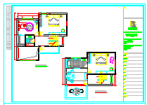 阳光山庄别墅建筑CAD平面布置参考图_图1