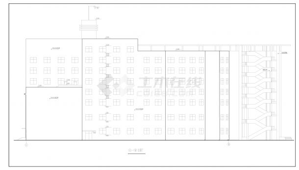 CAD酒店设计图纸建筑全套设计图-图一