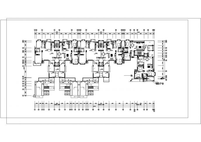 衢州鸿声鸿泰苑小区11层砖混住宅楼建筑设计CAD设计图（11层为复式）_图1