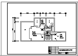 别墅空调设计_某三层联体别墅中央空调工程施工cad图纸-图二