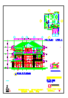 重庆渝北花园A、C型三层别墅建筑设计施工图-图一