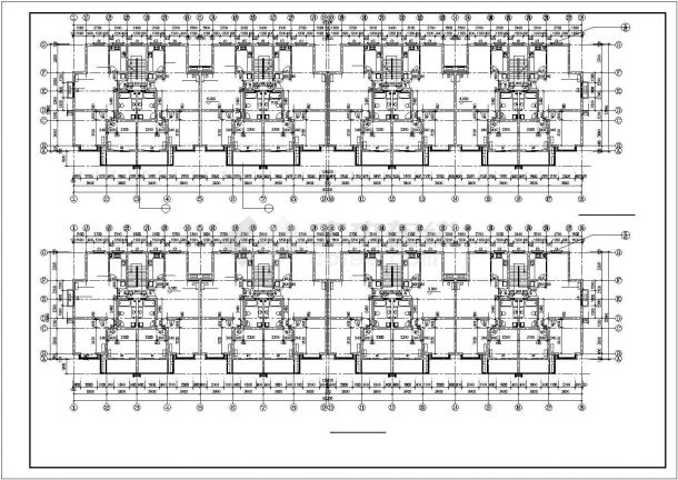 某多层住宅楼（建筑面积3011平方米）设计cad建筑施工图（含设计说明）-图二