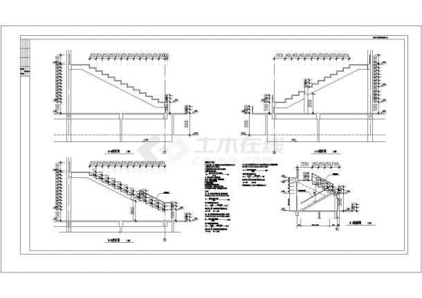 某地区三层框架结构大学体育馆建筑设计cad全套建筑施工图纸（甲级院设计）-图一