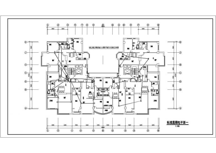 电气设计_某地区28层高层住宅CAD全图_图1