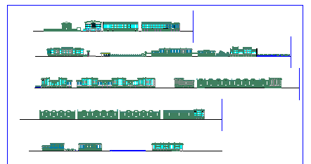 特色住宅建筑立面图纸-图一