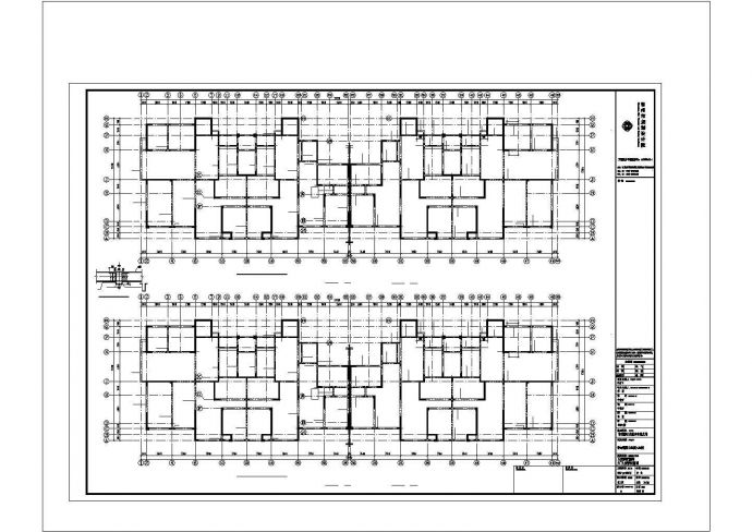 某高层剪力墙结构住宅建筑设计施工CAD图纸_图1