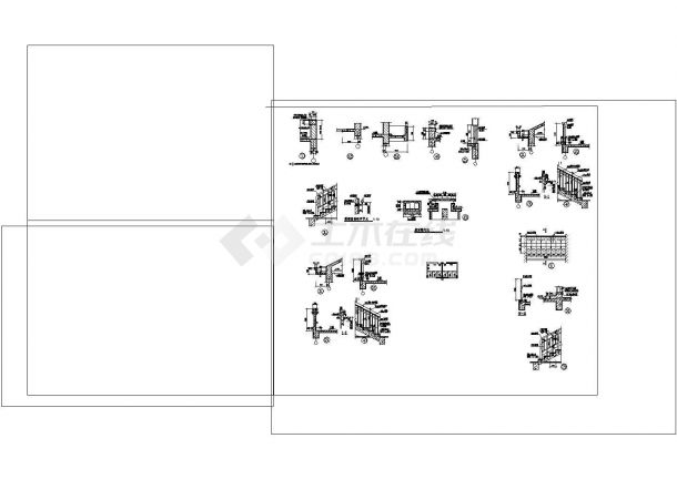 建筑设计详图cad非常标准图纸-图一