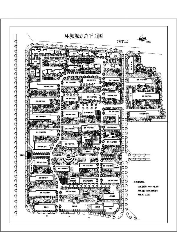 广州某小区规划图-图一