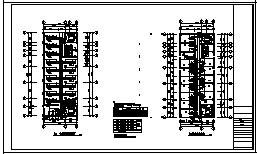 某十五层办公大楼变频空调施工cad图_办公大楼变频空调施工-图二