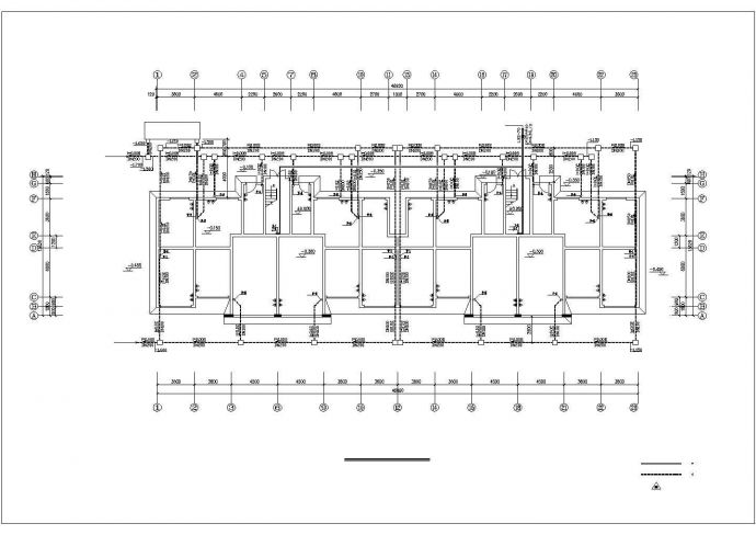某六层多层住宅楼给排水设计施工图（含跃层 1梯2户2单元）_图1