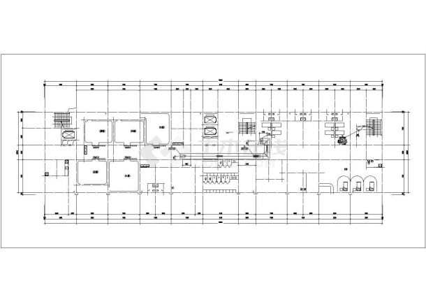 [湖北]多层门诊住院综合楼空调通风及防排烟系统设计施工图（大院设计）-图一