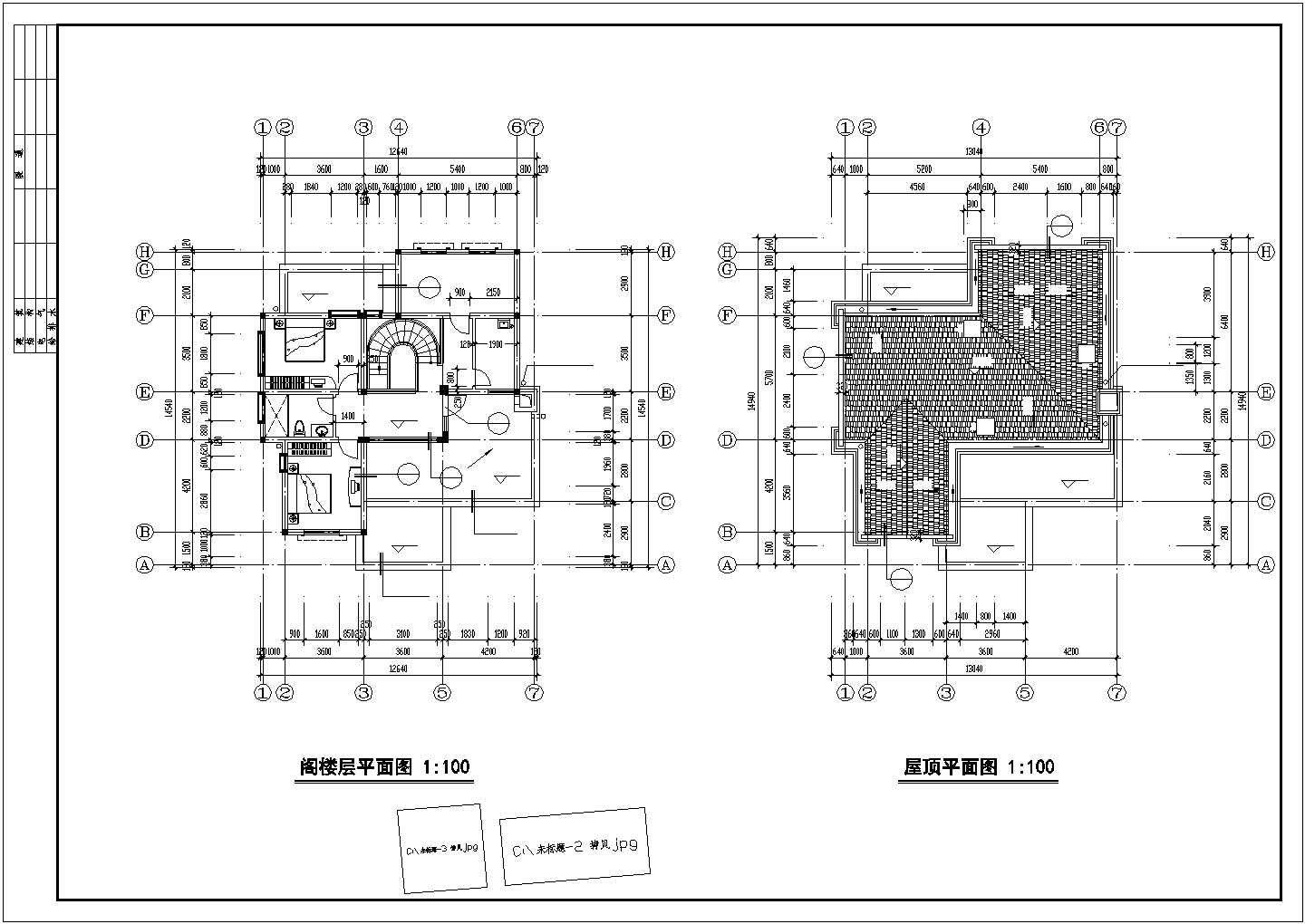 某地区高级多层私人别墅建筑全套方案设计施工CAD图纸