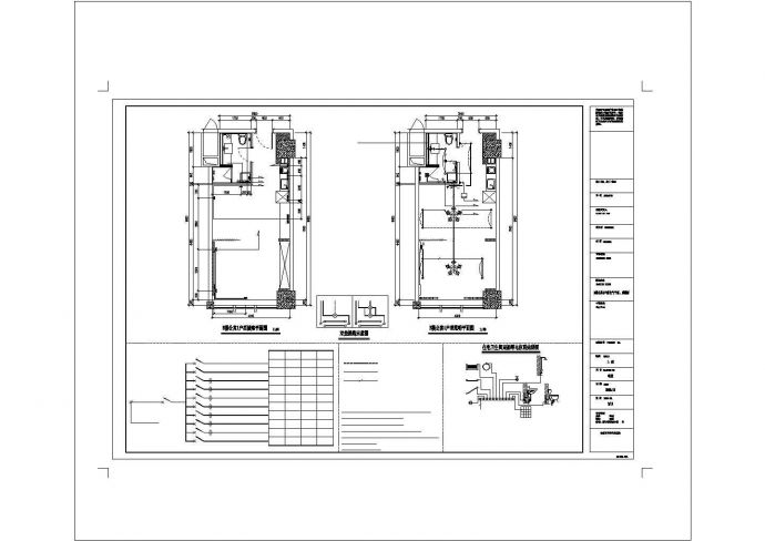 某公寓强电设计CAD施工图_图1