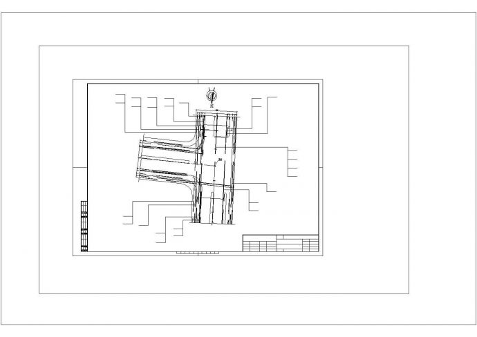 市政道路管线综合cad_图1