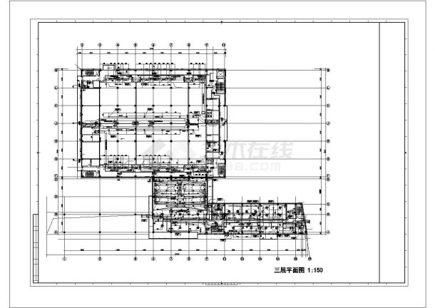 [上海]多层办公建筑空调通风及防排烟系统设计施工图（大院出品人防设计）-图二