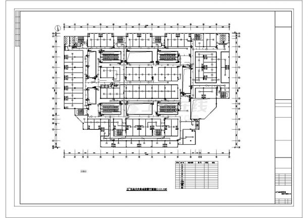 [江西]多层商业建筑电气施工图47张-图一