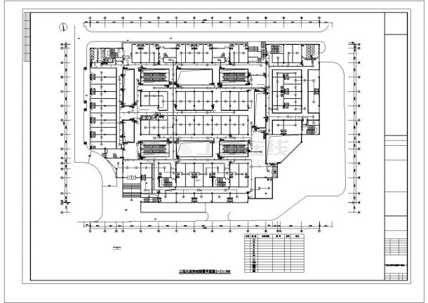 [江西]多层商业建筑电气施工图47张-图二
