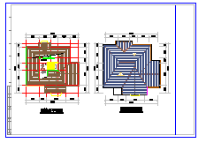 几套别墅户型CAD平面布置参考图_图1