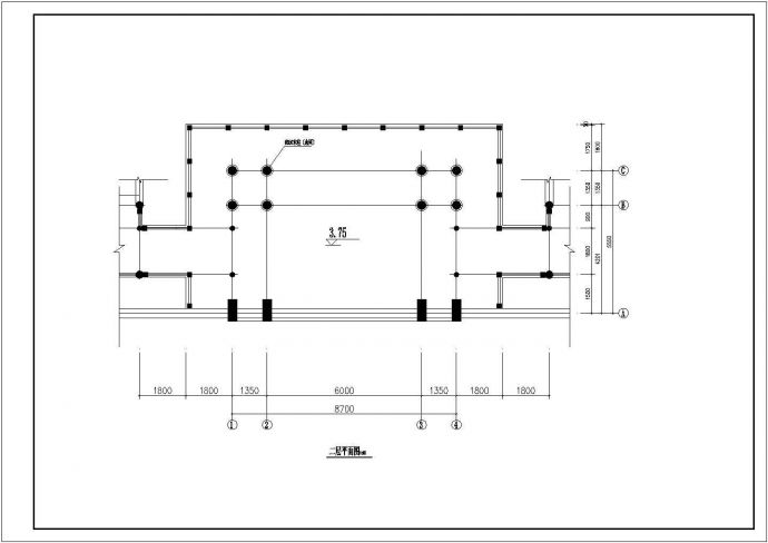 某景区万寿宫建筑完整设计施工CAD图纸_图1