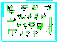某地两层别墅式疗养房建筑设计施工图