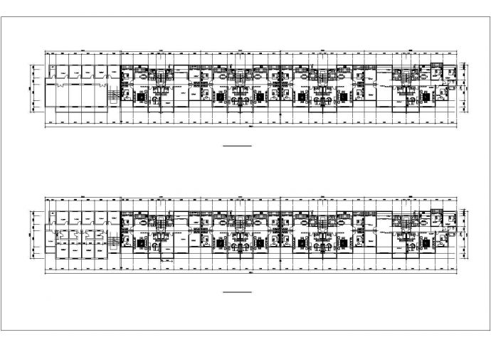 苏州市元和街道某7层砖混结构商住楼建筑设计CAD设计图（含总图）_图1