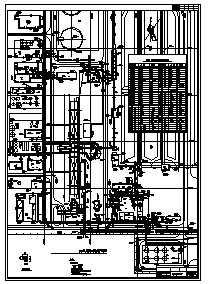 采暖外管设计_某焦化厂采暖外管设计cad图纸_图1