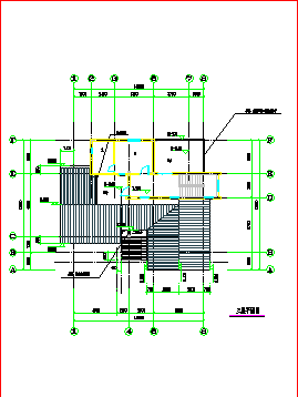 黄冈三层居民阁楼CAD大样构造节点图-图二